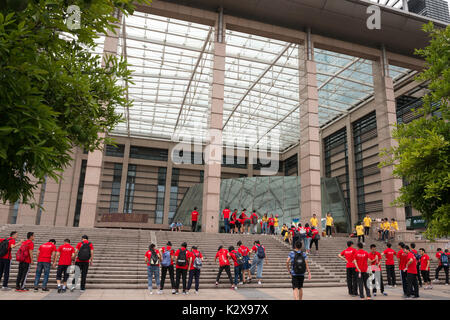 Étudiant à l'université de Zhejiang hangzhou détient les jeux de sport 2017 Banque D'Images