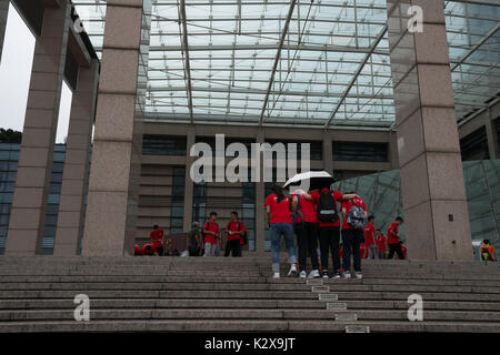 Étudiant à l'université de Zhejiang hangzhou détient les jeux de sport 2017 Banque D'Images