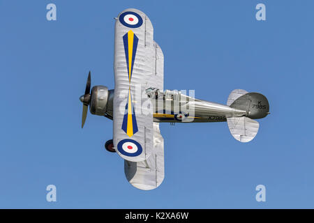 Gloster Gladiator - RAF biplan fighter Banque D'Images