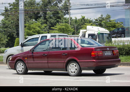 CHIANG MAI, THAÏLANDE - 22 août 2017 : voiture, Volkswagen Passat. Sur road no.1001, à 8 km de la ville de Chiangmai. Banque D'Images