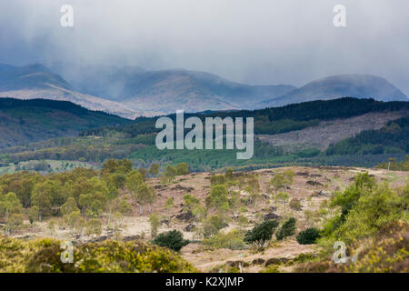 Avis de Coniston Fells de Rusland Heights, Yewbarrow, Lake District, Angleterre Banque D'Images