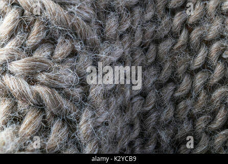 Tissu de laine à l'aiguille très détaillées, Close up wool texture background. Banque D'Images