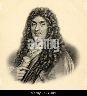 Jean Baptiste Lully, compositeur français 1632-1687. Banque D'Images