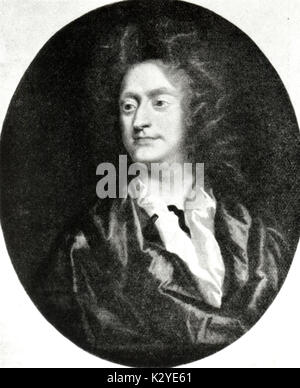 Par Henry Purcell, compositeur anglais Closterman (1659-1695) Banque D'Images