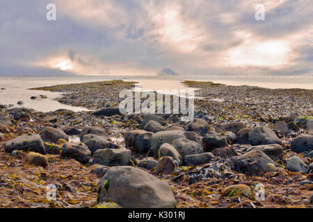Destination très appréciée des touristes et des géologues de la même façon sur la côte jurassique. Banque D'Images