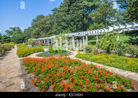 Jardins italiens, Maymont Estate, Richmond, VA. Banque D'Images