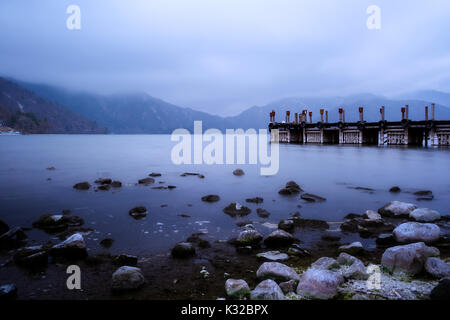 Chuzenji lake à Nikko, Japon Banque D'Images
