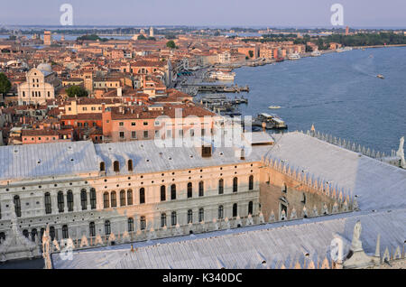 Du palais des Doges, Venise, Italie Banque D'Images