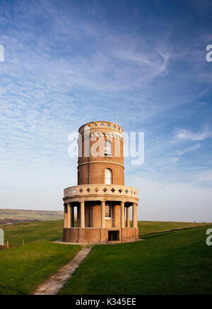 Extérieur de la Tour Clavell, Kimmeridge, Dorset, Angleterre Banque D'Images