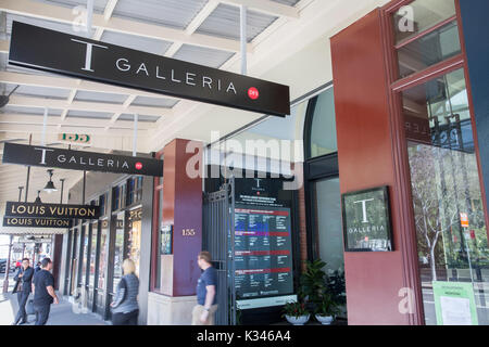 Le centre commercial Galleria Mall dans les roches contenant Sydney marques comme Dior et Louis Vuitton,Sydney, Australie Banque D'Images