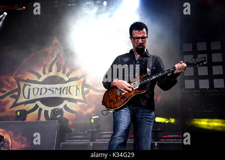 Chicago Open Air Festival 2017 au Toyota Park à Bedford Park comprend : Godsmack Où : Bridgeview, Illinois, United States Quand : 16 Juil 2017 Crédit : Adam Bielawski/WENN.com Banque D'Images