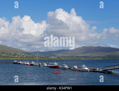 Canoës à Sewen, Valentia Island, comté de Kerry, Irlande du Sud Banque D'Images