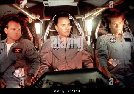 APOLLO 13 BILL PAXTON, Tom Hanks, Kevin Bacon Date : 1995 Banque D'Images