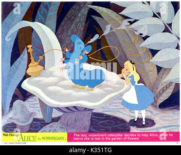 ALICE AU PAYS DES MERVEILLES Date : 1951 Banque D'Images