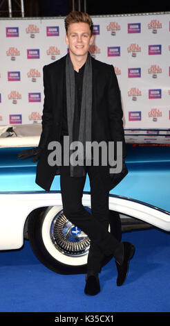 La photo doit être crédité ©Presse Alpha 079965 17/11/2016 Joe Lee Caspar Caspar et prendre la route USA Premiere Leicester Square Londres Banque D'Images