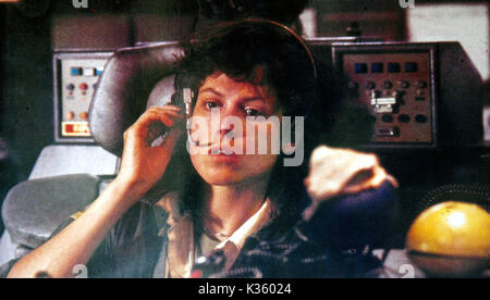 ALIEN Sigourney Weaver Date : 1979 Banque D'Images