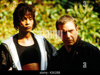 Le BODYGUARD WHITNEY HOUSTON, Kevin Costner Date : 1992 Banque D'Images