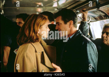 CONSPIRACT THÉORIE JULIA ROBERTS, Mel Gibson Date : 1997 Banque D'Images