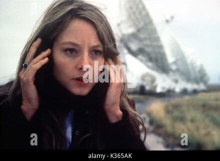 Contactez JODIE FOSTER Date : 1997 Banque D'Images