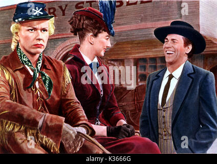 CALAMITY JANE DORIS DAY, ALLYN MCLERIE, Howard Keel Date : 1953 Banque D'Images