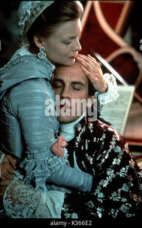 LIAISONS DANGEREUSES Michelle Pfeiffer, John Malkovich Date : 1988 Banque D'Images