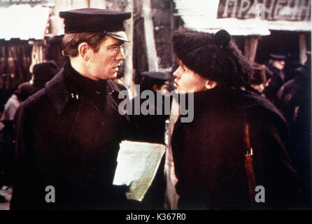 Docteur Jivago TOM COURTENAY, Julie Christie Date : 1965 Banque D'Images