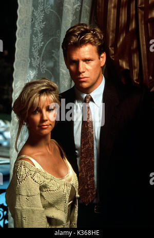 HEATHER LOCKLEAR DYNASTIE COMME SAMMY JO DOYEN, AL CORLEY COMME STEVEN CARRINGTON Banque D'Images