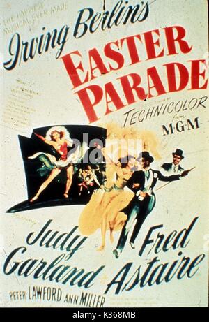 Affiche de l'EASTER PARADE RONALD GRANT Date : 1948 Banque D'Images