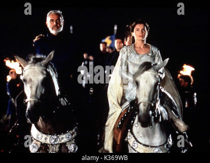 Premier CHEVALIER SEAN CONNERY, JULIA ORMOND Date : 1995 Banque D'Images