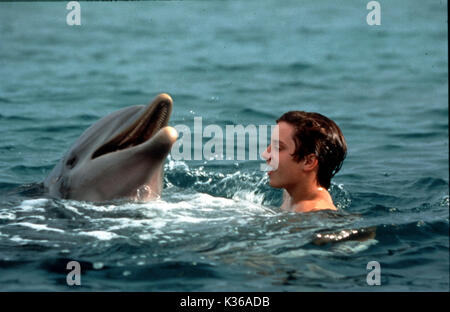 FLIPPER LE DAUPHIN Elijah Wood Date : 1996 Banque D'Images