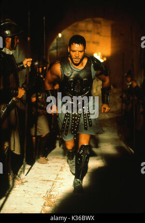 Le Gladiateur Russell Crowe Date : 2000 Banque D'Images
