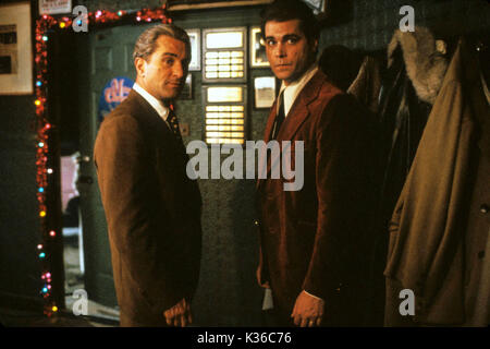 Les Affranchis Robert De Niro, RAY LIOTTA UN FILM WARNER BROS Date : 1990 Banque D'Images