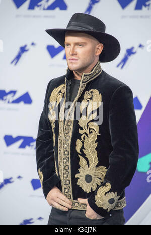 Inglewood, Californie, USA. Août 27, 2017. Getty août arrive à la 2017 MTV Video Music Awards Photo Prix eu lieu pendant le Forum en Inglewood/Los Angeles le dimanche après-midi. Crédit : David Bro/ZUMA/Alamy Fil Live News Banque D'Images