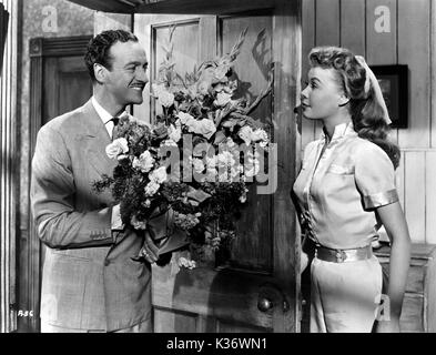 HAPPY GO BELLE VERA-ELLEN, David Niven Banque D'Images