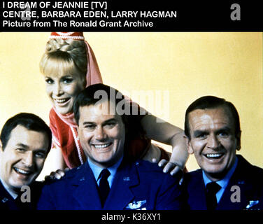 Je rêve de Jeannie BARBARA EDEN Centre, LARRY HAGMAN Banque D'Images