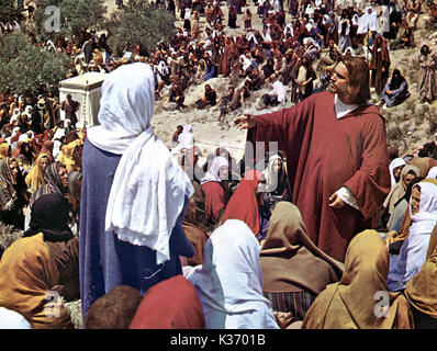 Roi des rois JEFFREY HUNTER comme Jésus Date : 1961 Banque D'Images