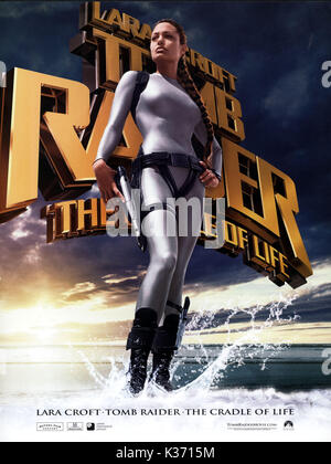 LARA CROFT : TOMB RAIDER : LE BERCEAU DE LA VIE Date : 2003 Banque D'Images