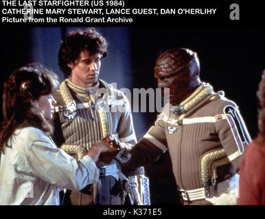 THE LAST STARFIGHTER CATHERINE MARY STEWART, LANCE GUEST, DAN OHERLIHY Date : 1984 Banque D'Images