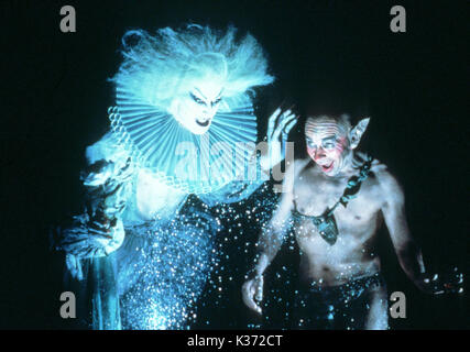 Le songe d'une nuit (UK/SP 1984) MICHAEL MATOU (Obéron), Lindsay Kemp (Puck) Date : 1984 Banque D'Images