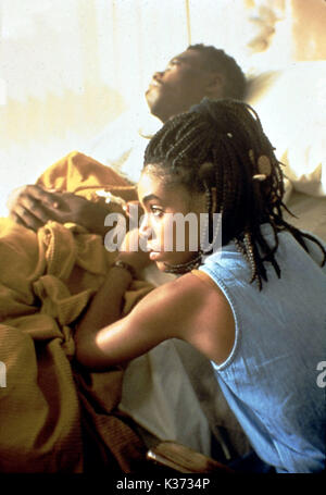 MENACE II SOCIETY TYRIN TURNER, Jada Pinkett, Date : AVANT 1993 Banque D'Images