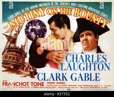 Mutinerie sur le Bounty Date : 1935 Banque D'Images