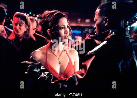 TRAIN D'ARGENT JENNIFER LOPEZ, Wesley Snipes Date : 1995 Banque D'Images