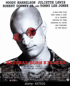 NATURAL BORN KILLERS POSTER DE LA RONALD GRANT Date : 1994 Banque D'Images