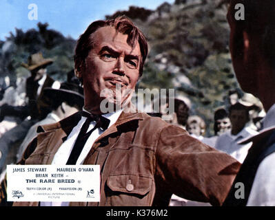 La race rare JAMES STEWART UNIVERSAL UNE DATE DE PRODUCTION : 1966 Banque D'Images