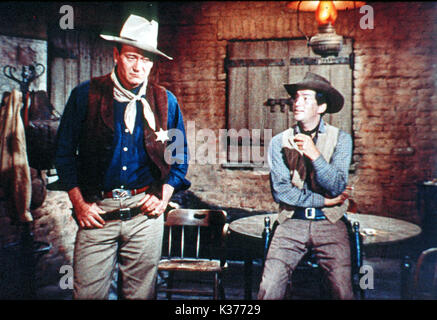 RIO BRAVO JOHN WAYNE, DEAN MARTIN UN FILM D'ARMADA RIO BRAVO JOHN WAYNE, DEAN MARTIN UN FILM D'ARMADA date : 1959 Banque D'Images