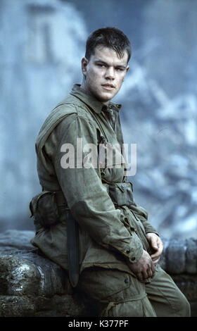 Il faut sauver le soldat Ryan Matt Damon UN DREAMWORKS Date de production : 1998 Banque D'Images