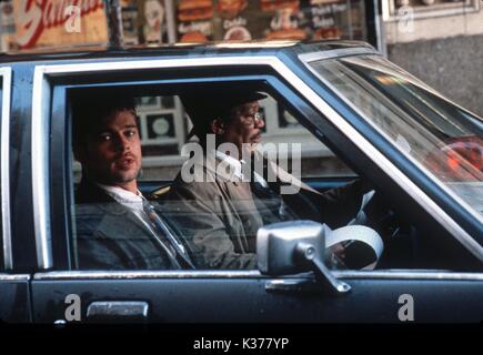 SEPT BRAD PITT ANS MORGAN FREEMAN SEPT BRAD PITT ANS MORGAN FREEMAN date : 1995 Banque D'Images