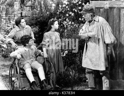 Le jardin secret [US] 1949 L-R, BRIAN ROPER, Dean Stockwell, Margaret O'BRIEN, REGINALD OWEN Banque D'Images