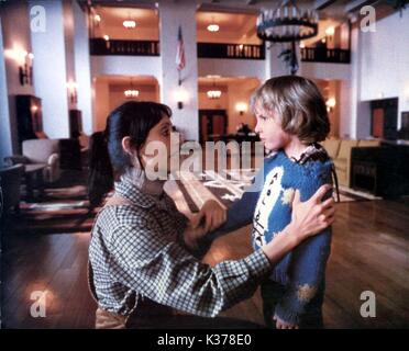 Le Shelley Duvall SHINING, DANNY LLOYD Date : 1980 Banque D'Images