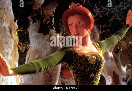 SHREK SHREK, la princesse Fiona Date : 2001 Banque D'Images